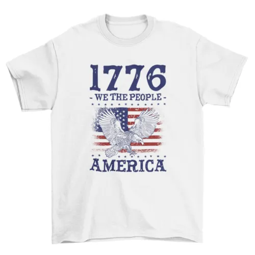 1776 America Patriotic Tee