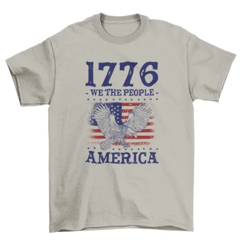 1776 America Patriotic Tee