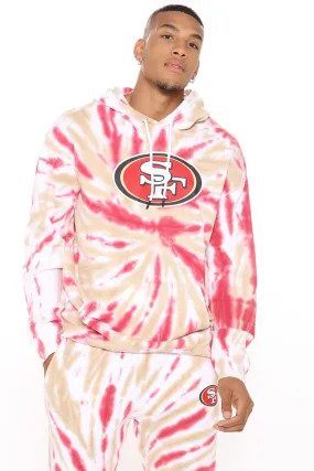 49ers Pullover Hoodie - Red/combo