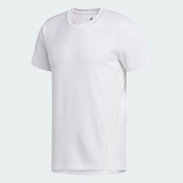 Adidas Aeroready 3-Stripes Men Training T-Shirt White