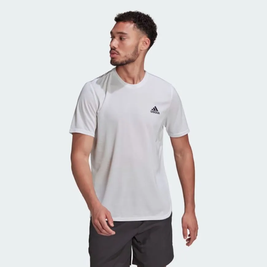 Adidas Aeroready Designed For Movement Men Training T-Shirt White