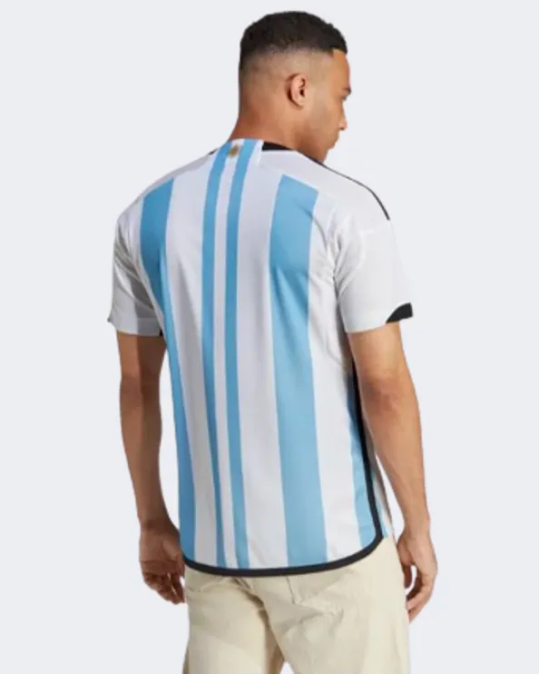 Adidas Argentina 22 Home Men Football T-Shirt White/Blue Hf2158