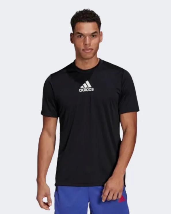 Adidas Back Men Training T-Shirt Black