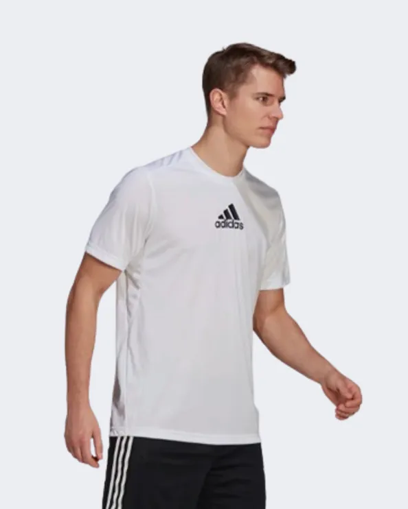 Adidas Back Men Training T-Shirt White