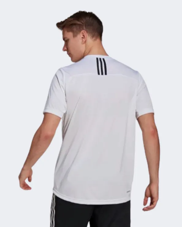 Adidas Back Men Training T-Shirt White