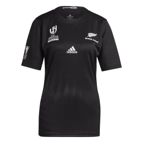 adidas Black Ferns RWC 2021 Home Rugby Shirt