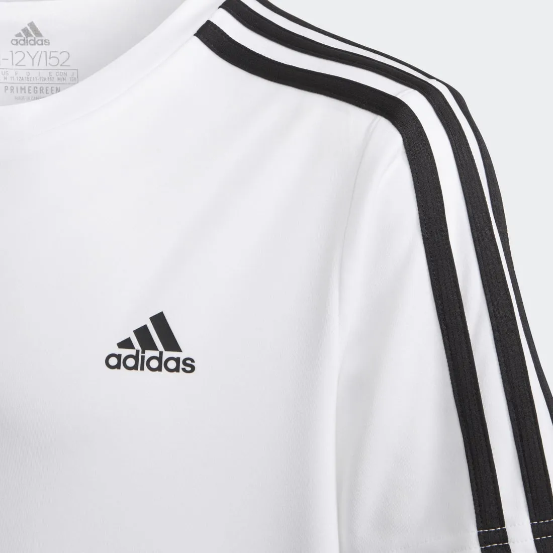 adidas Designed 2 Move 3-Stripes Kids Tee