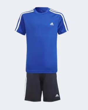 Adidas Designed To Move Boys Sportswear Suit Blue/Navy Gs8899