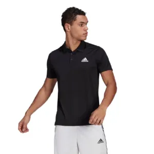 Adidas Designed To Move Men Training Polo Short Sleeve Black