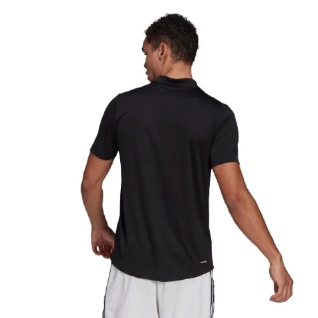 Adidas Designed To Move Men Training Polo Short Sleeve Black