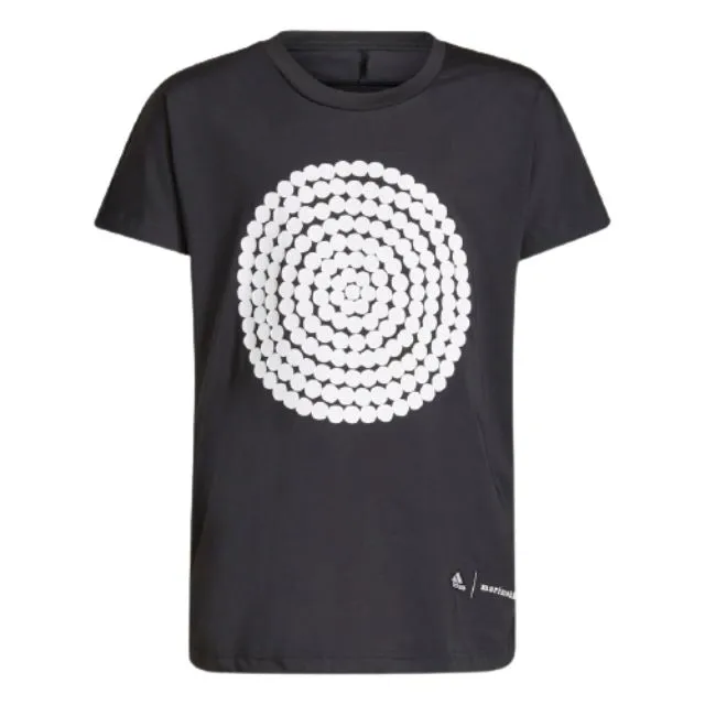 Adidas Marimekko Gs-Girls Training T-Shirt Black/White