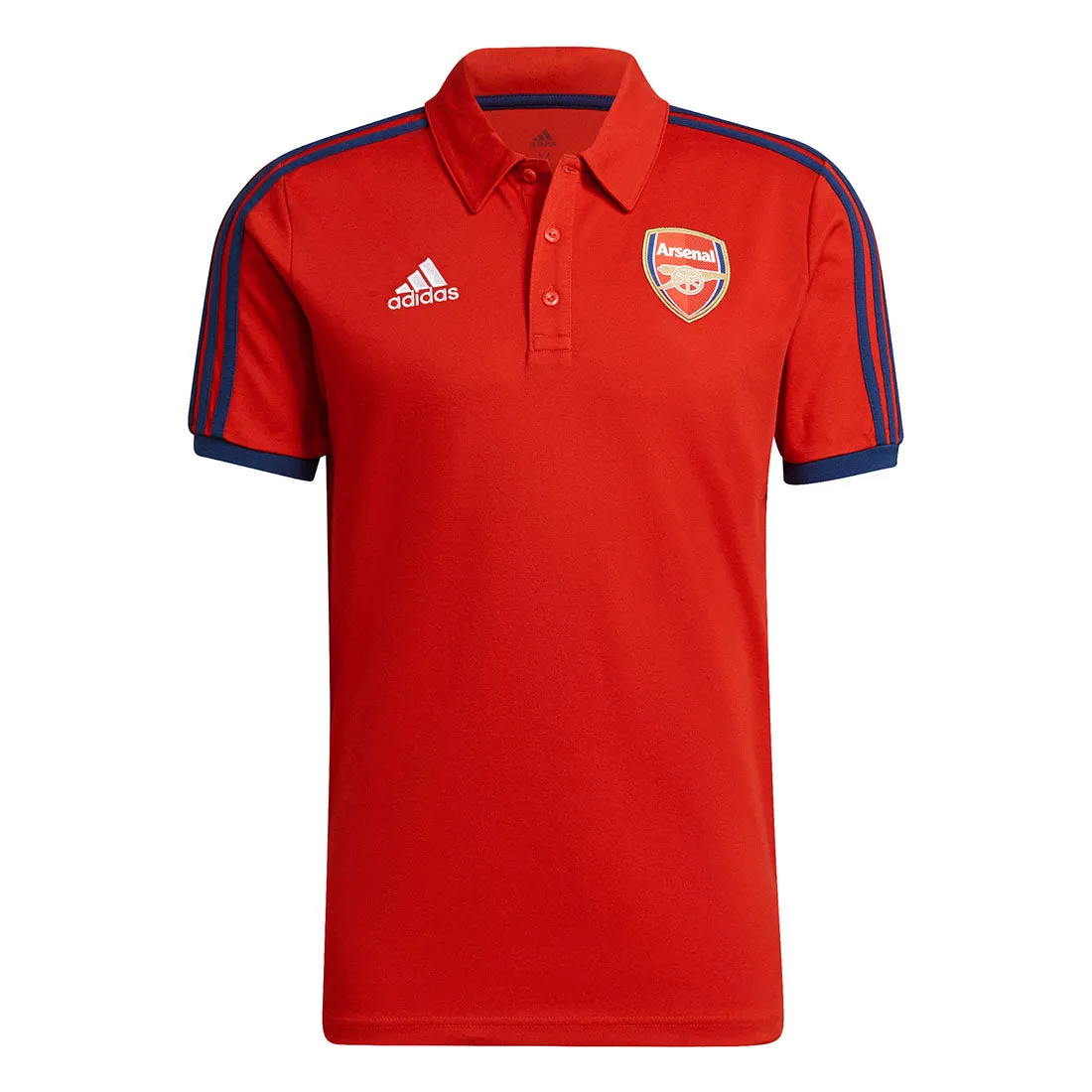 ADIDAS MEN ADIDAS ARSENAL FC 3S POLO POLO RED