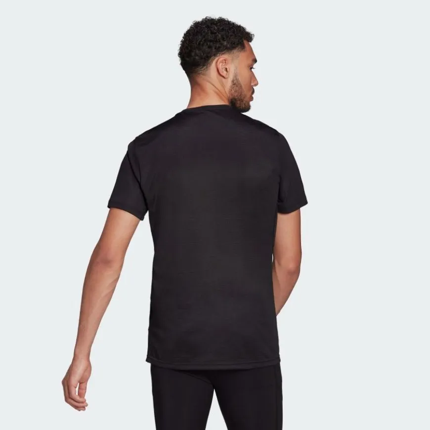 Adidas Own The Run Men Running T-Shirt Black