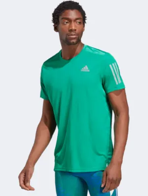 Adidas Own The Run Men Running T-Shirt Green