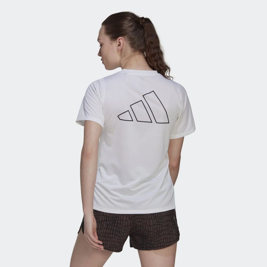 adidas Run Icons 3 Bar Women's Tee