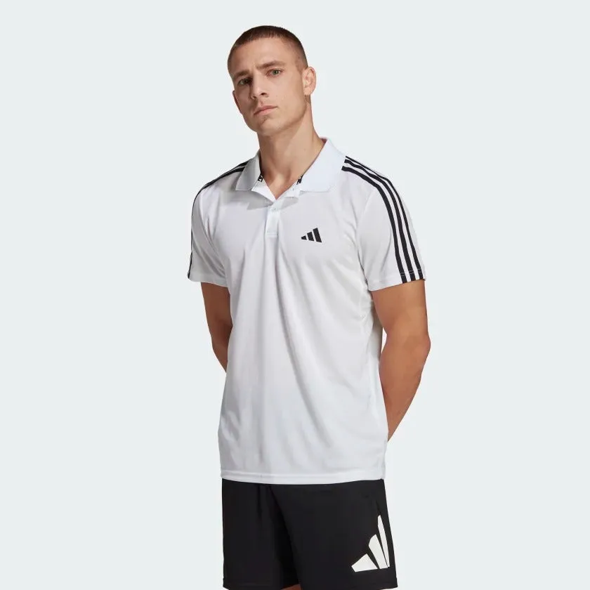 adidas Train Essentials Piqué 3-Stripes Men's Training Polo Shirt