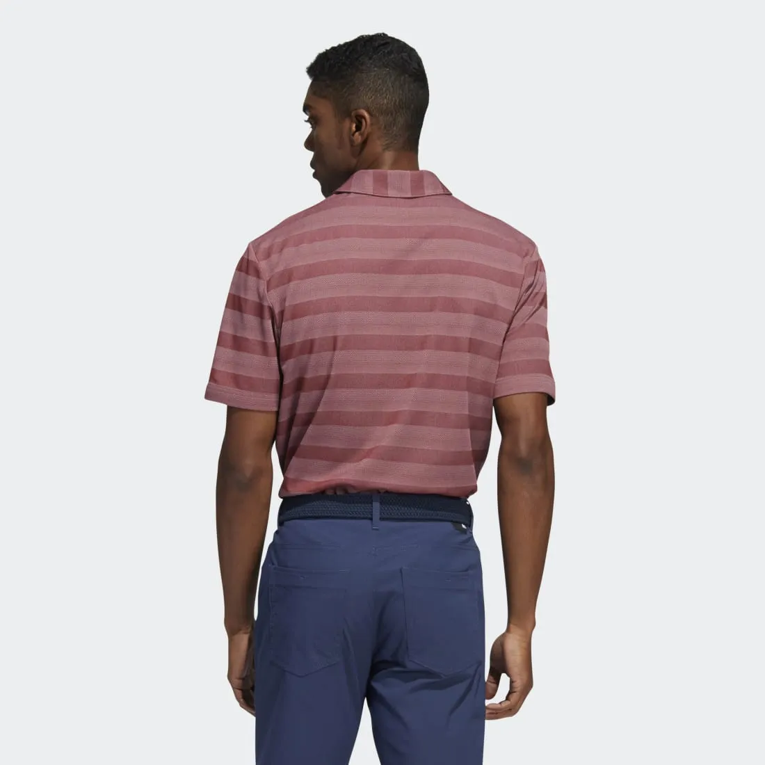 adidas Two-Color Striped Men's Polo Shirt