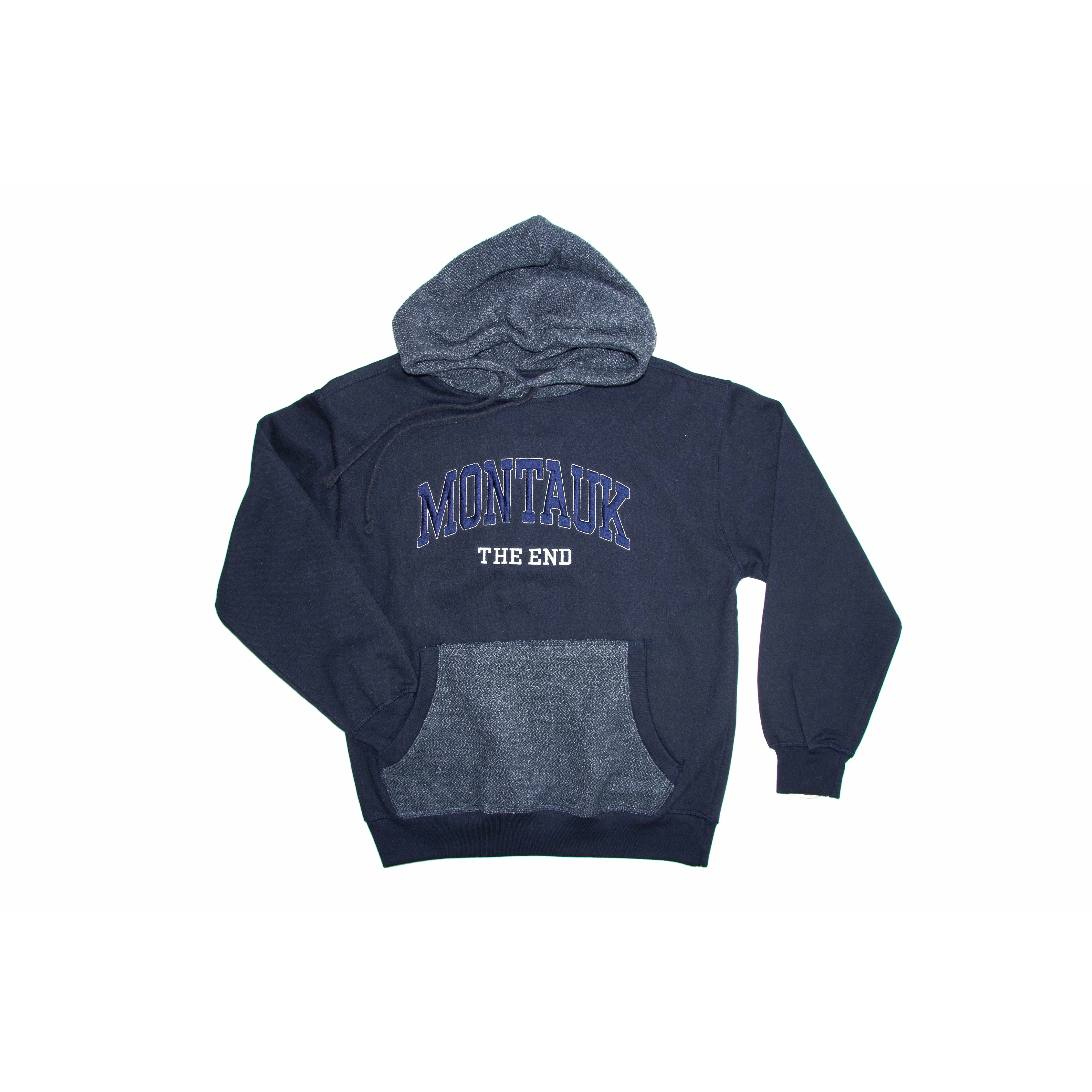 Adult Montauk The End Two-Toned Pullover Hoodie