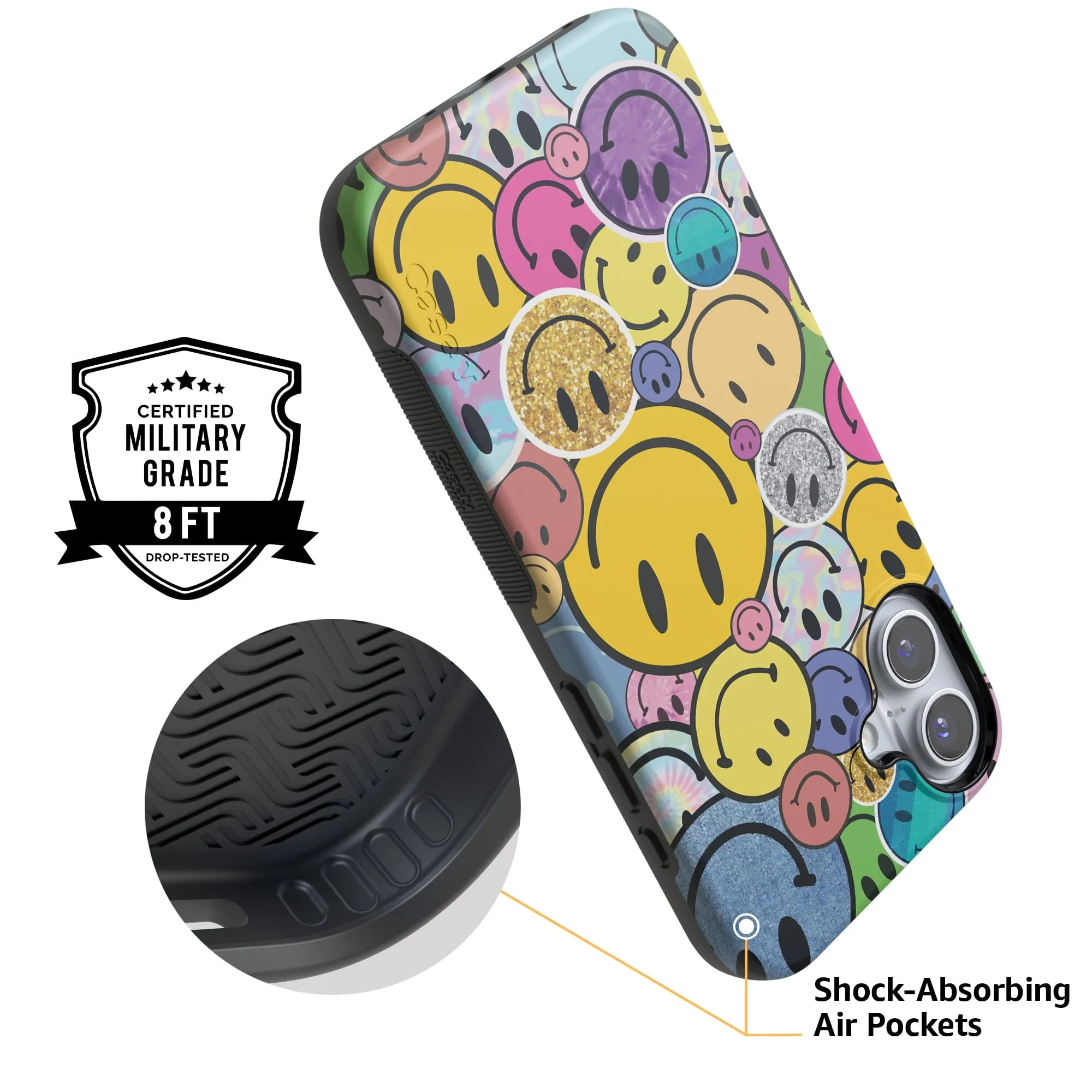 All Smiles | Smiley Face Sticker Case