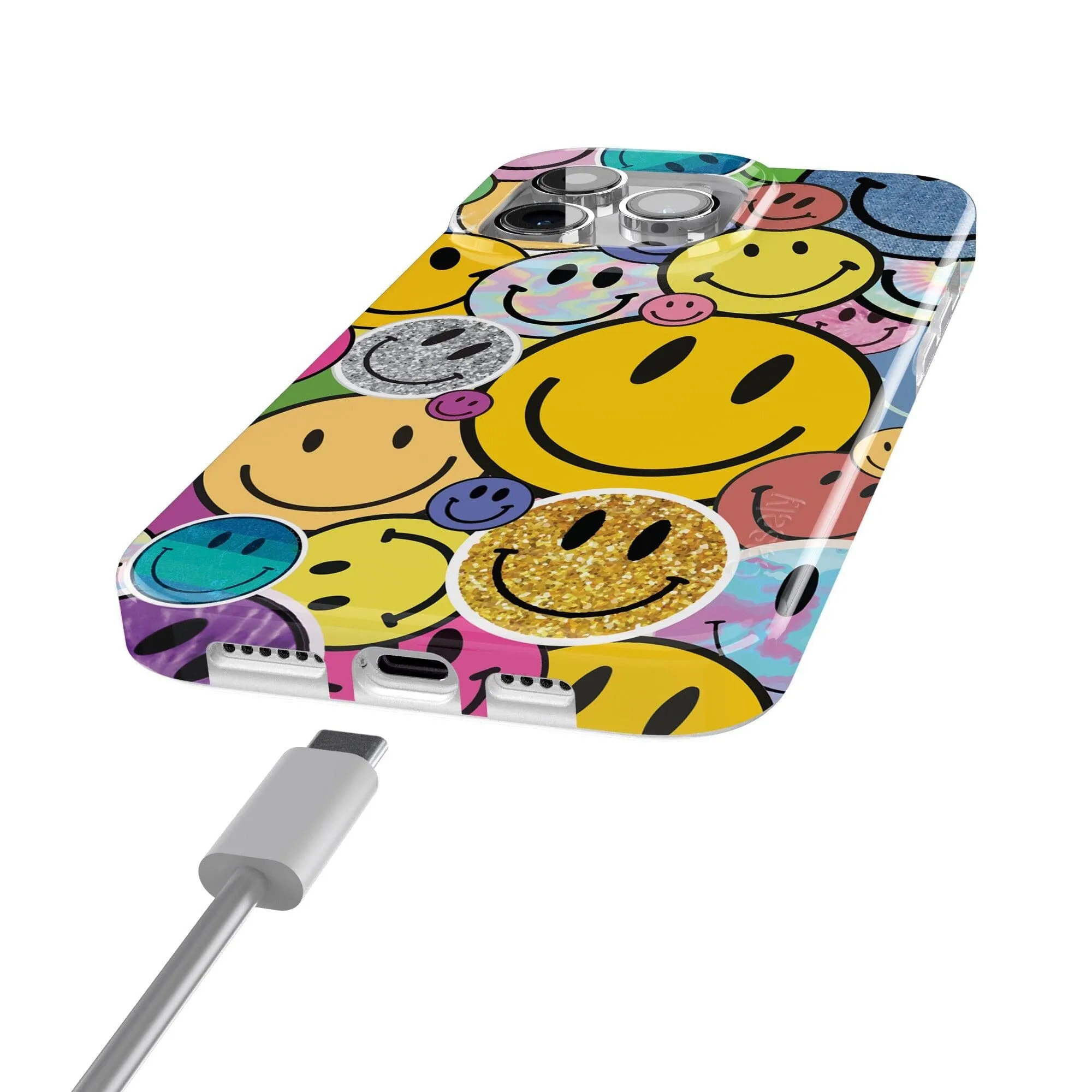 All Smiles | Smiley Face Sticker Case