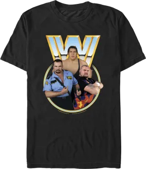 Andre The Giant, Bam Bam Bigelow, Big Boss Man WWE T-Shirt