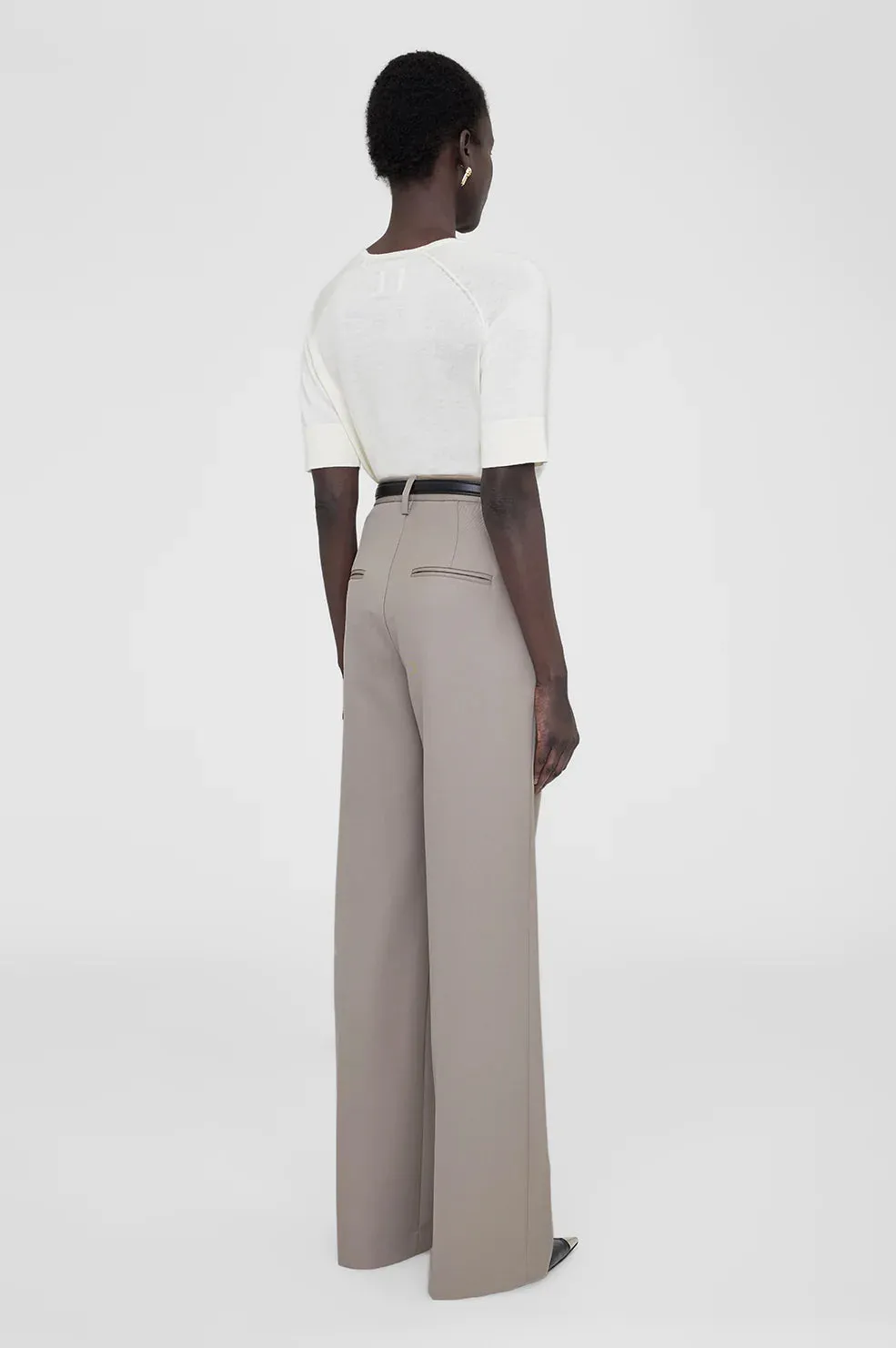 Anine Bing - Carrie Pant in Taupe