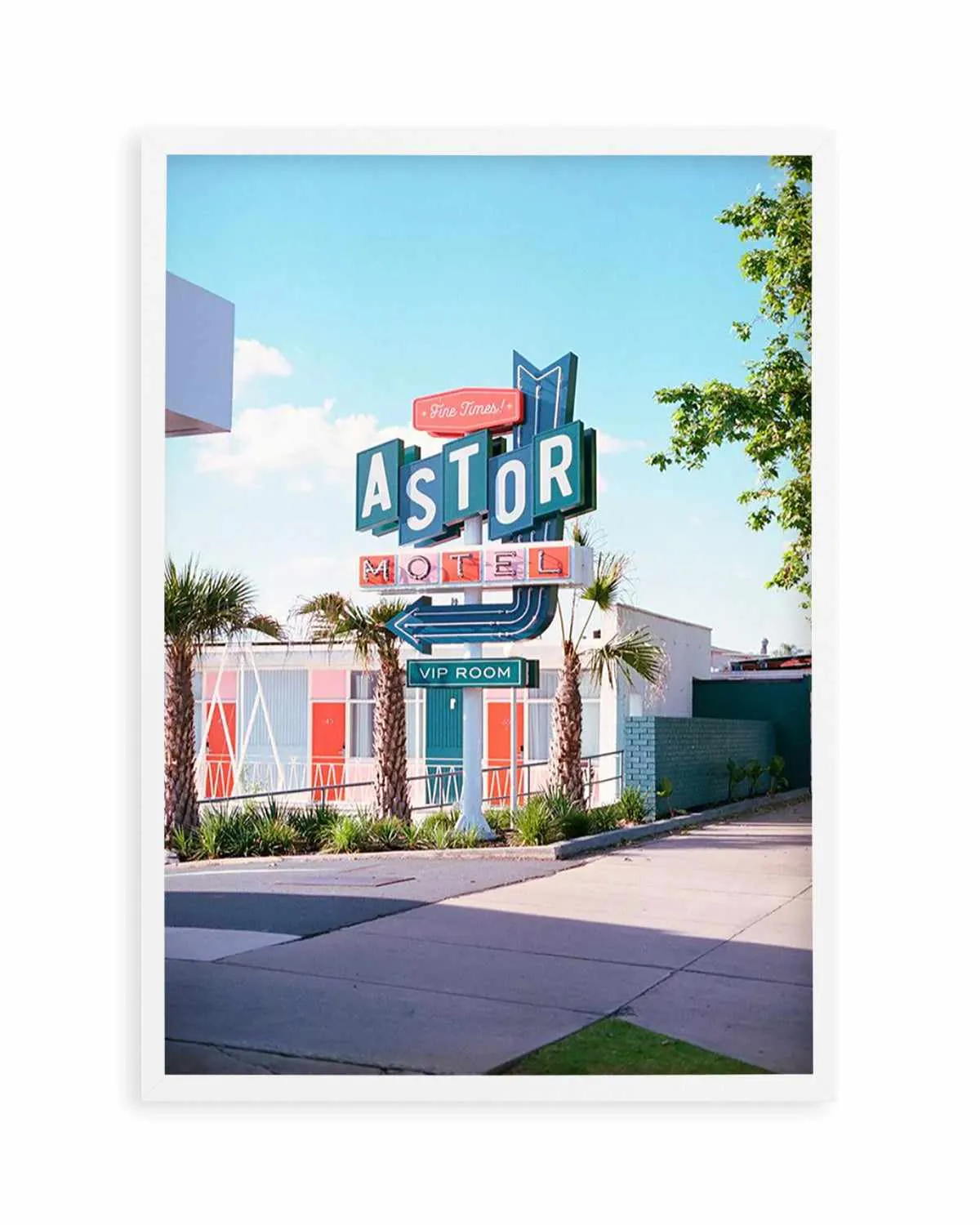 Astor Motel I by Cameron Dawes Art Print