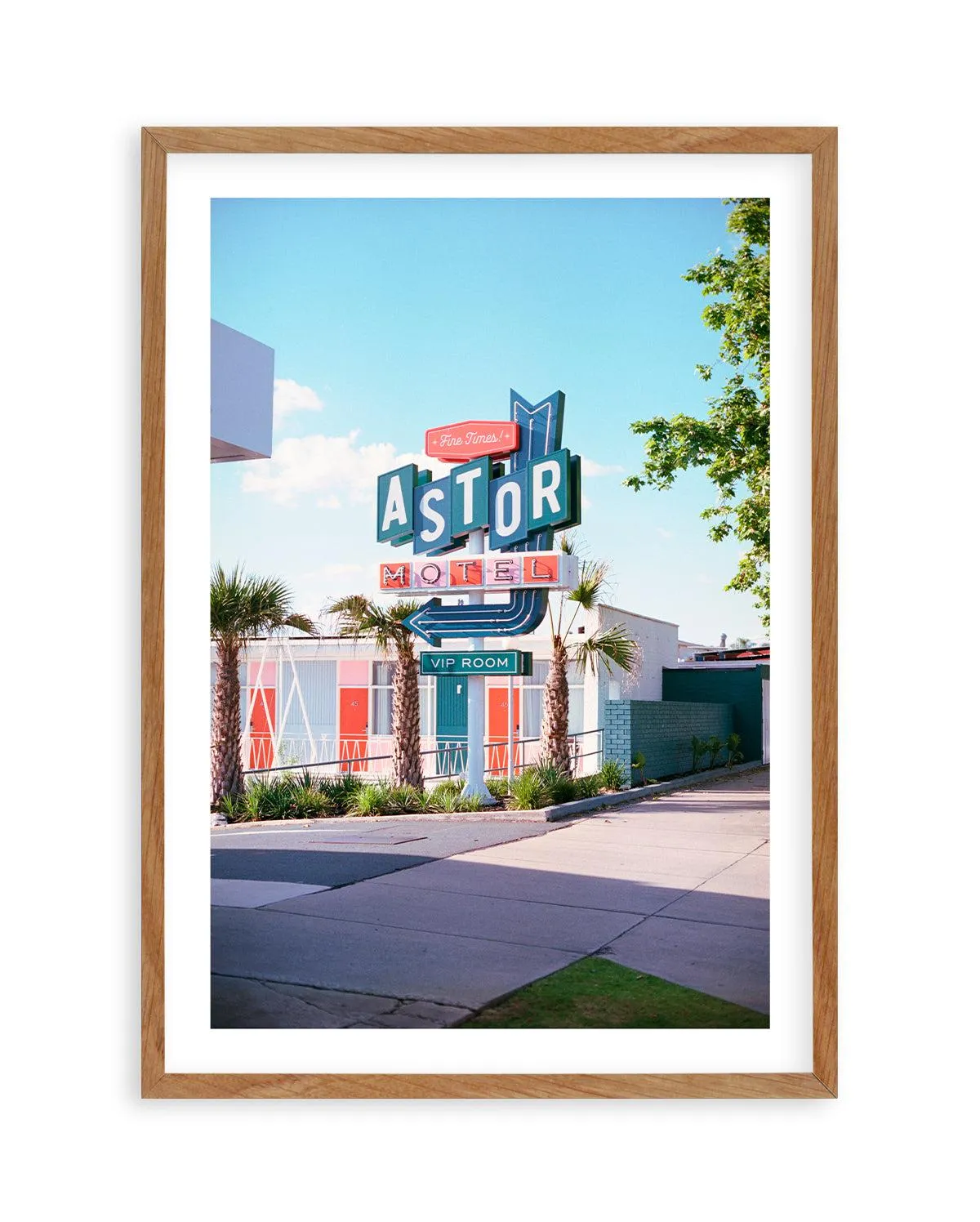 Astor Motel I by Cameron Dawes Art Print