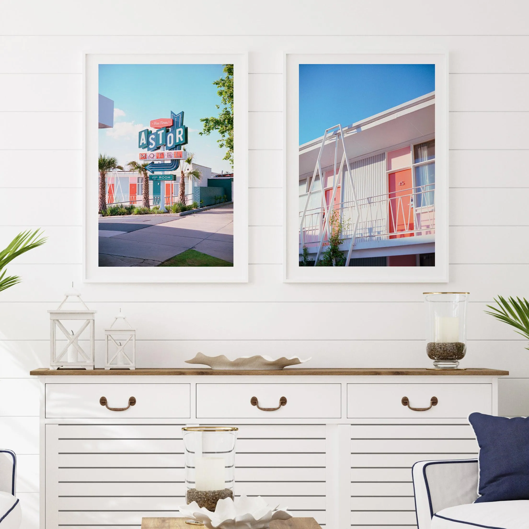 Astor Motel I by Cameron Dawes Art Print