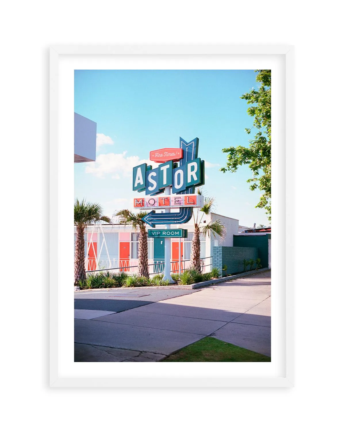 Astor Motel I by Cameron Dawes Art Print