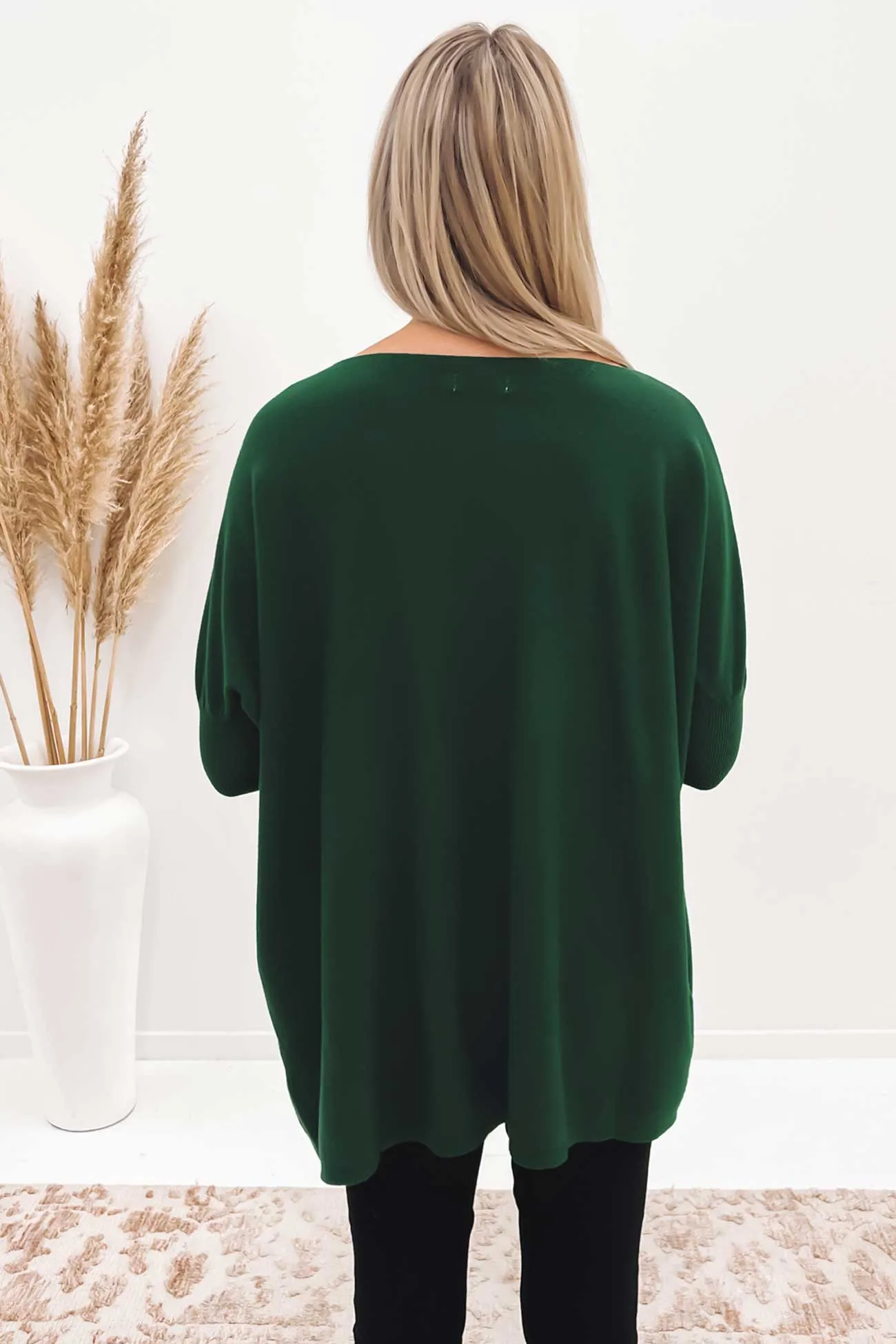 Aziza Knit Jumper Green