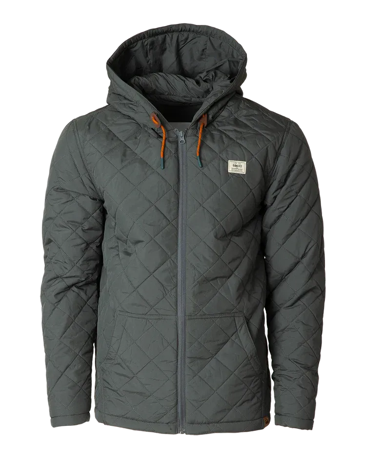 Banded Mountainside Full Zip Quilted Jacket