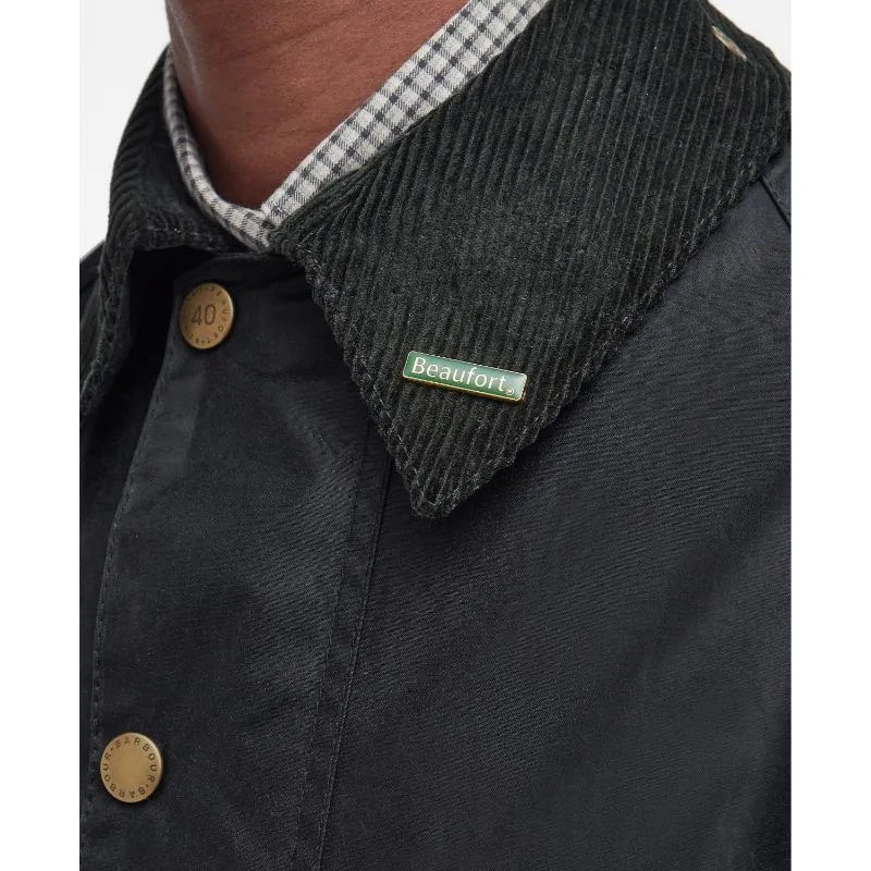 Barbour 40th Anniversary Beaufort Mens Wax Jacket - SPECIAL EDITION - Sage