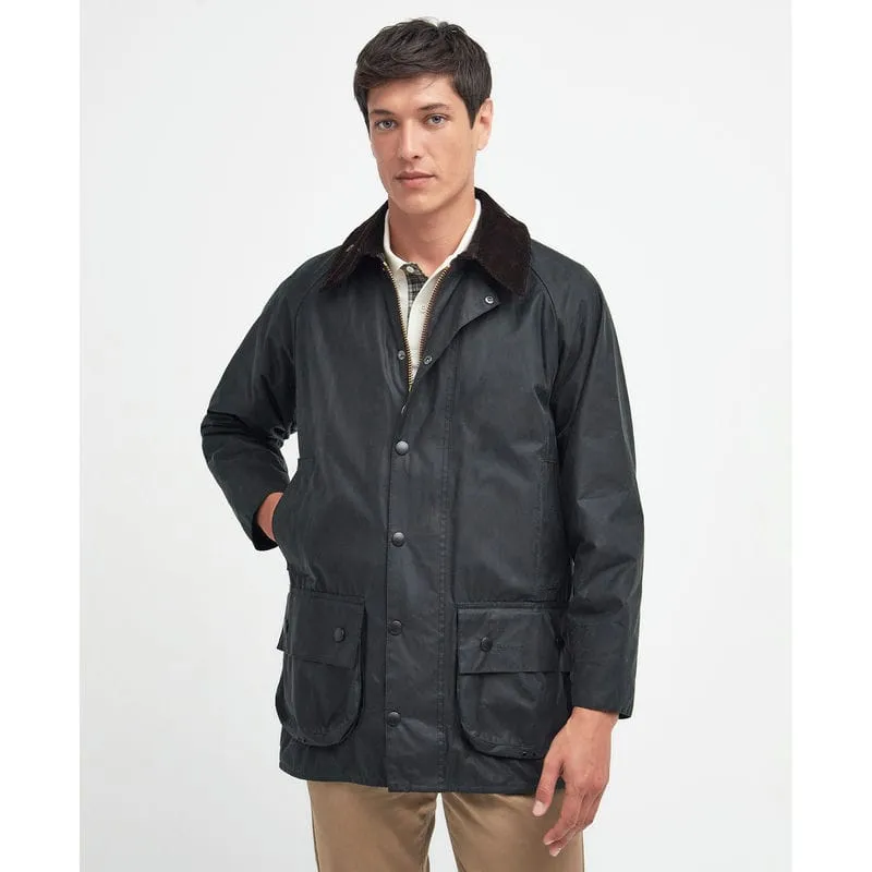 Barbour Beaufort Mens Wax Jacket - Sage