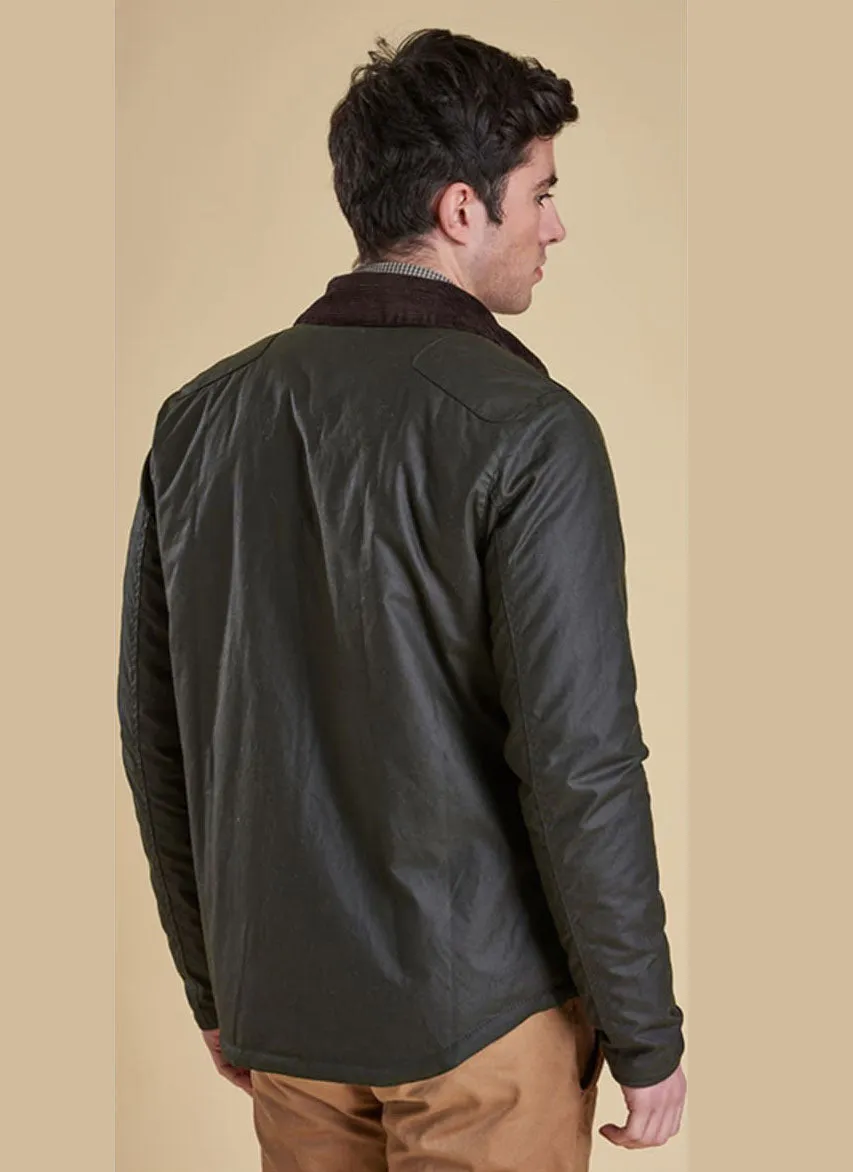 Barbour Reelin Verde Giubbotto