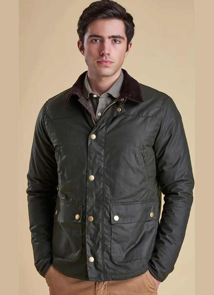 Barbour Reelin Verde Giubbotto