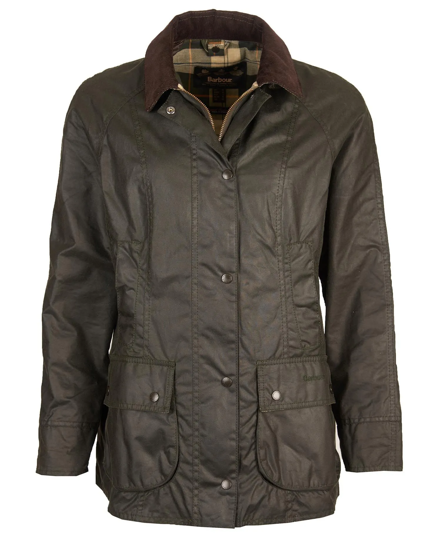 Beadnell Wax Jacket - Sage