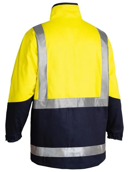 Bisley Taped Hi Vis 3 In 1 Drill Jacket-(BJ6970T)