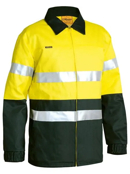 Bisley Taped Hi Vis Drill Jacket (BK6710T)