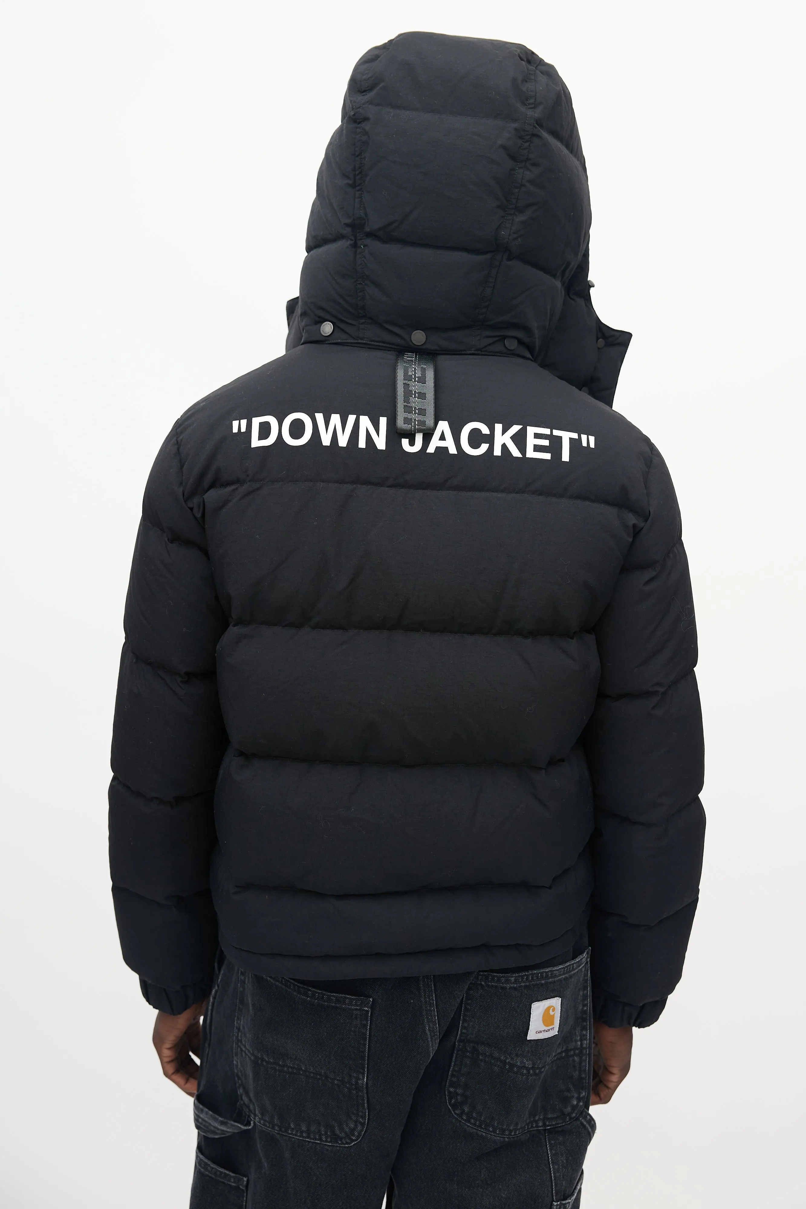 Black Down Puffer Jacket