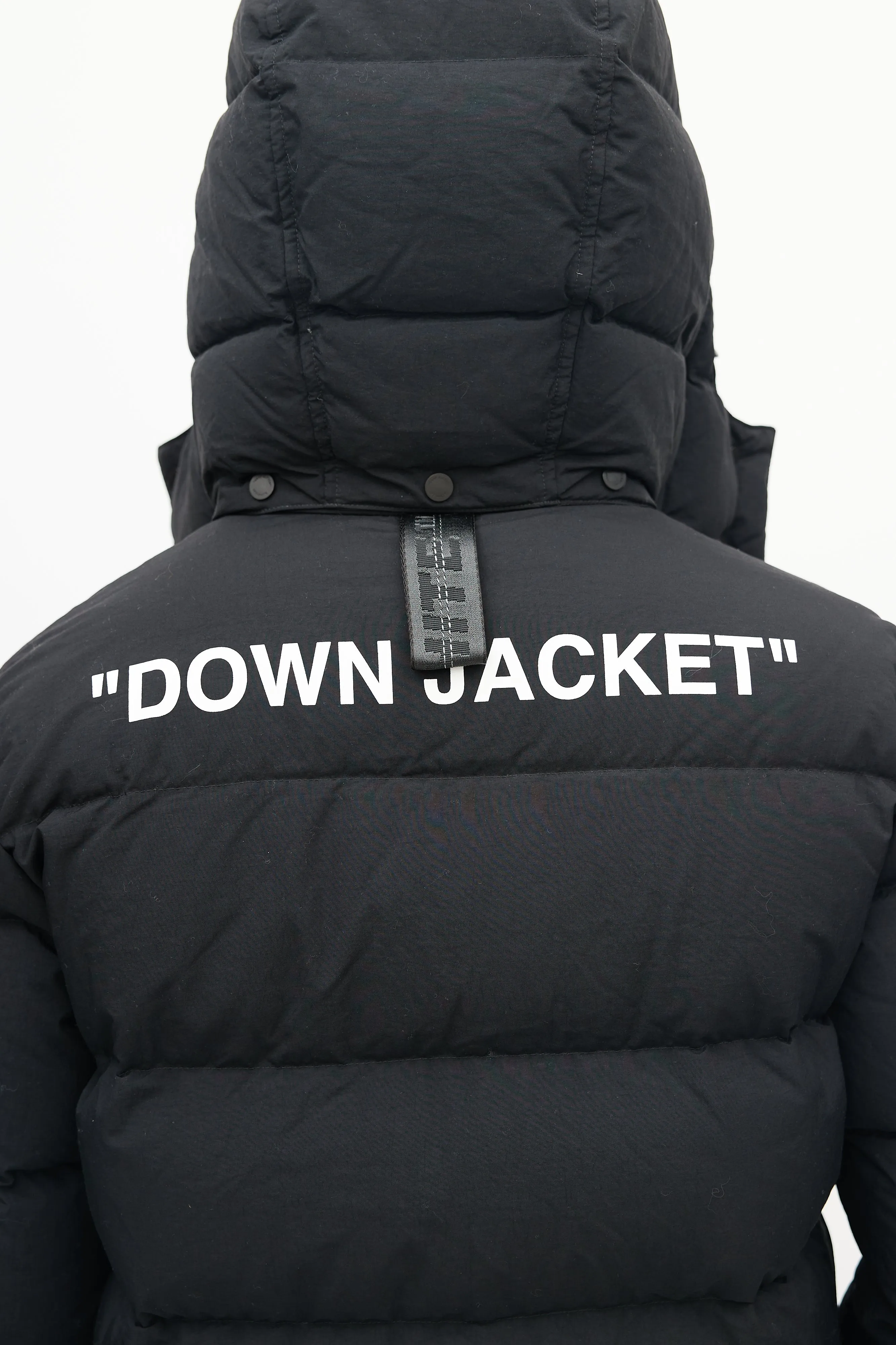 Black Down Puffer Jacket