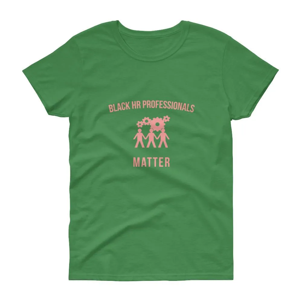 Black HR Professionals Matter (Logo) - Women's short sleeve t-shirt