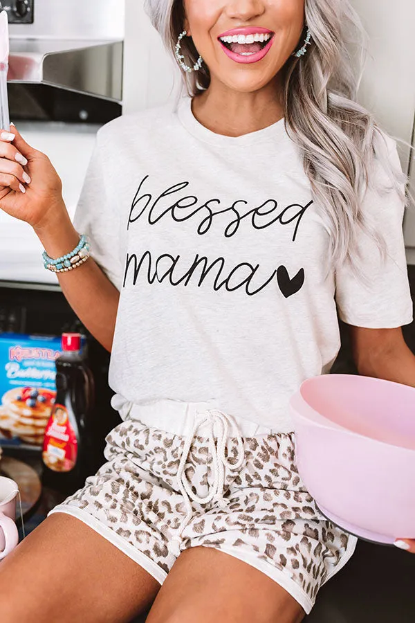 Blessed Mama Shift Tee