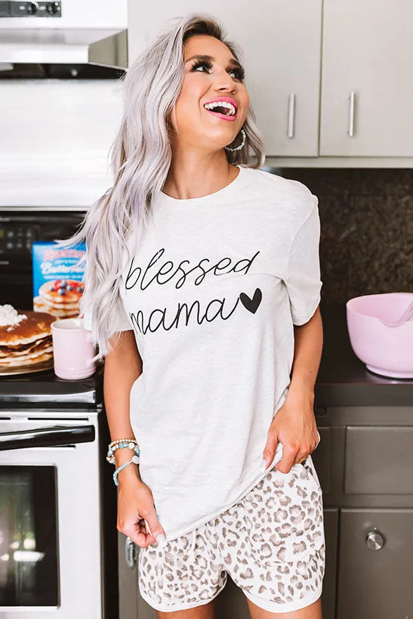 Blessed Mama Shift Tee