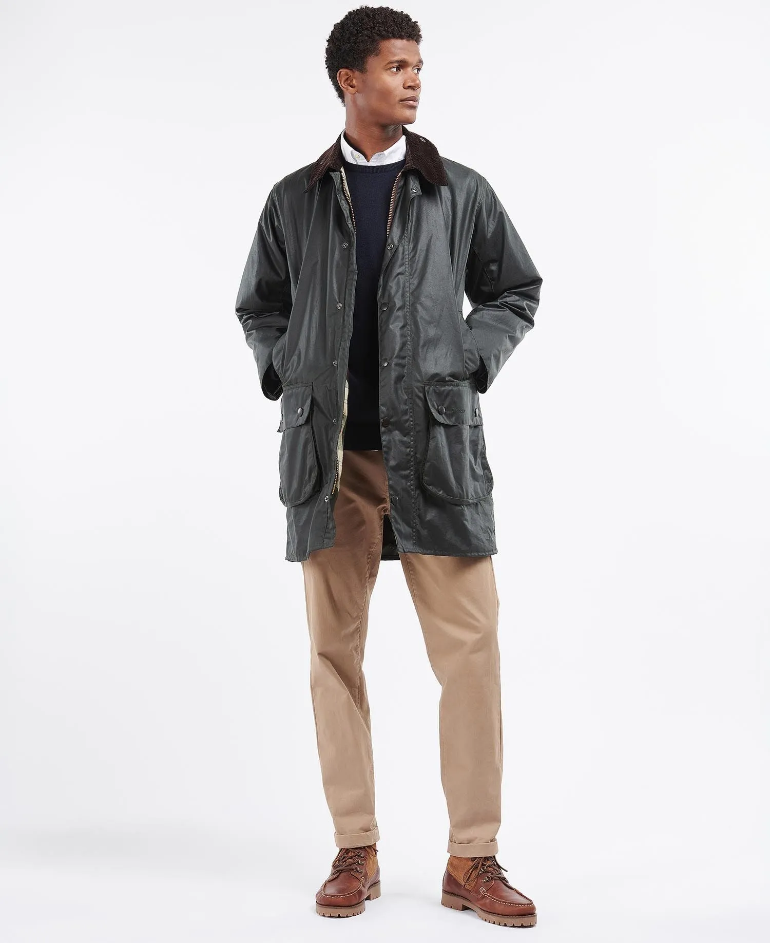 Border Wax Jacket - Sage