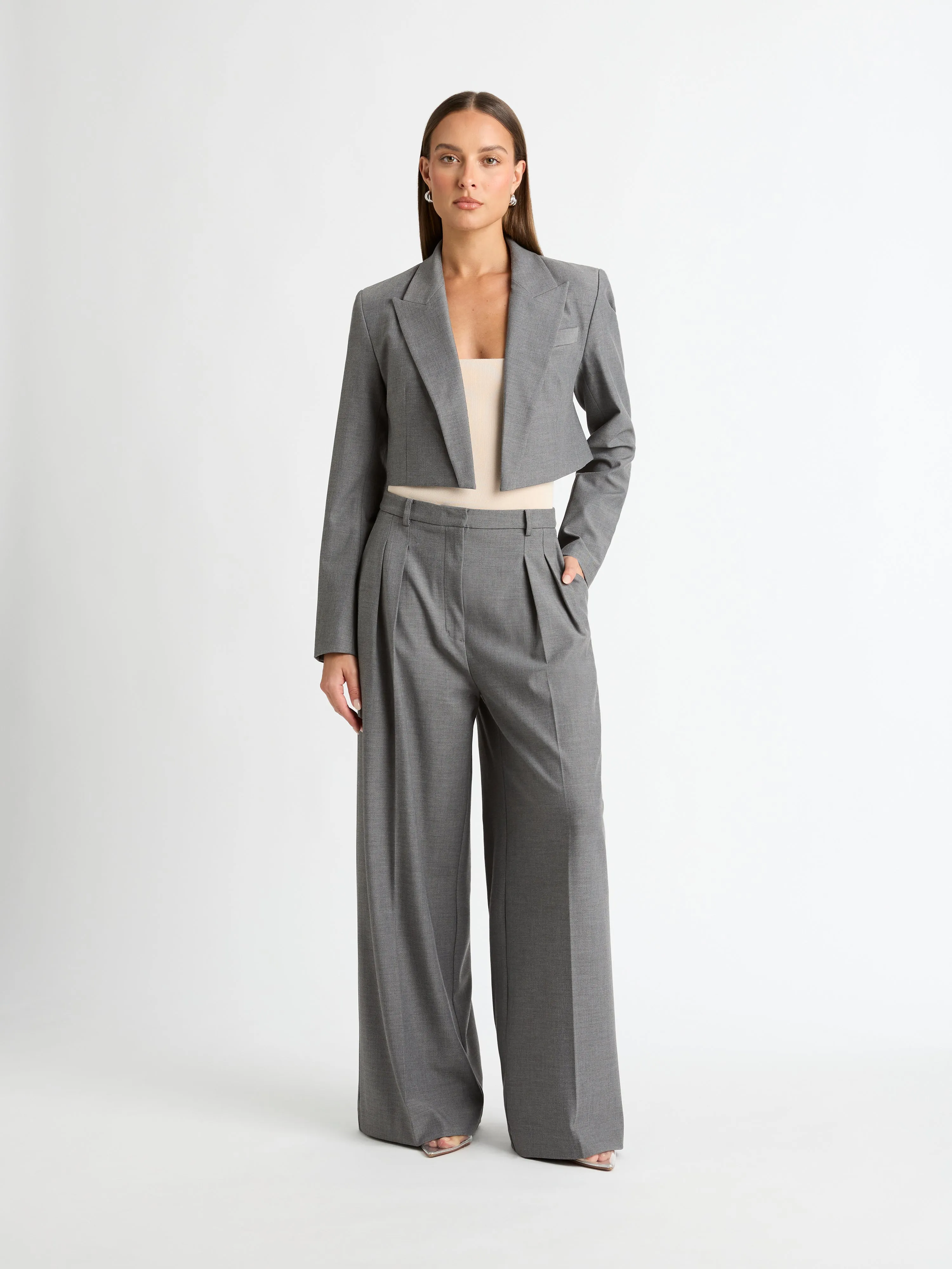 BRADSHAW CROPPED BLAZER