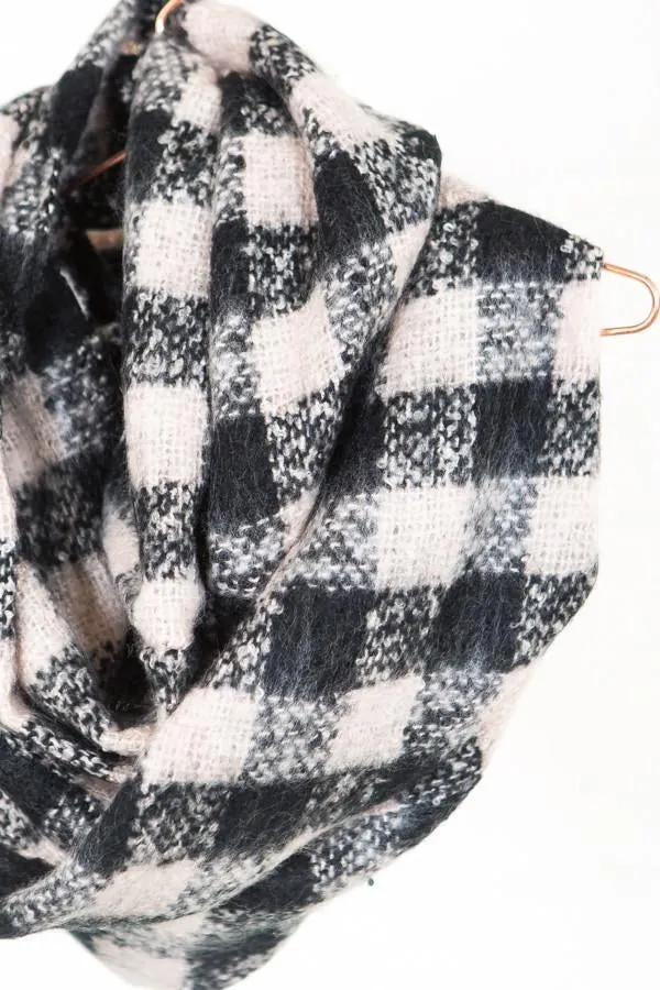 Buffalo Check Infinity Scarf