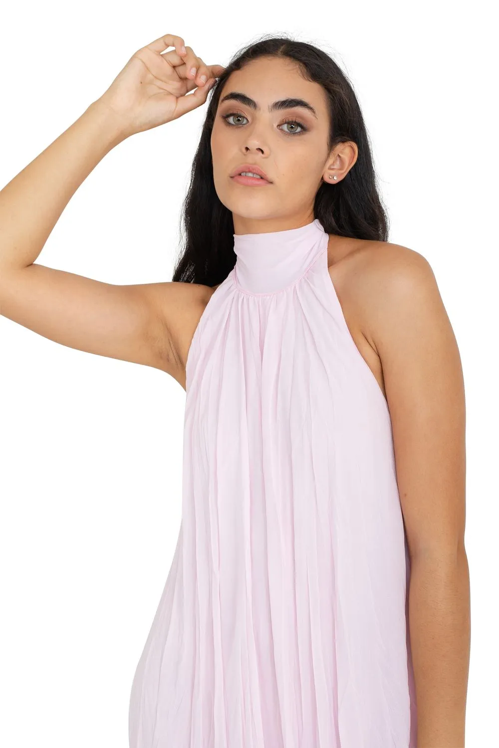 Cascade Crush Gown Pink