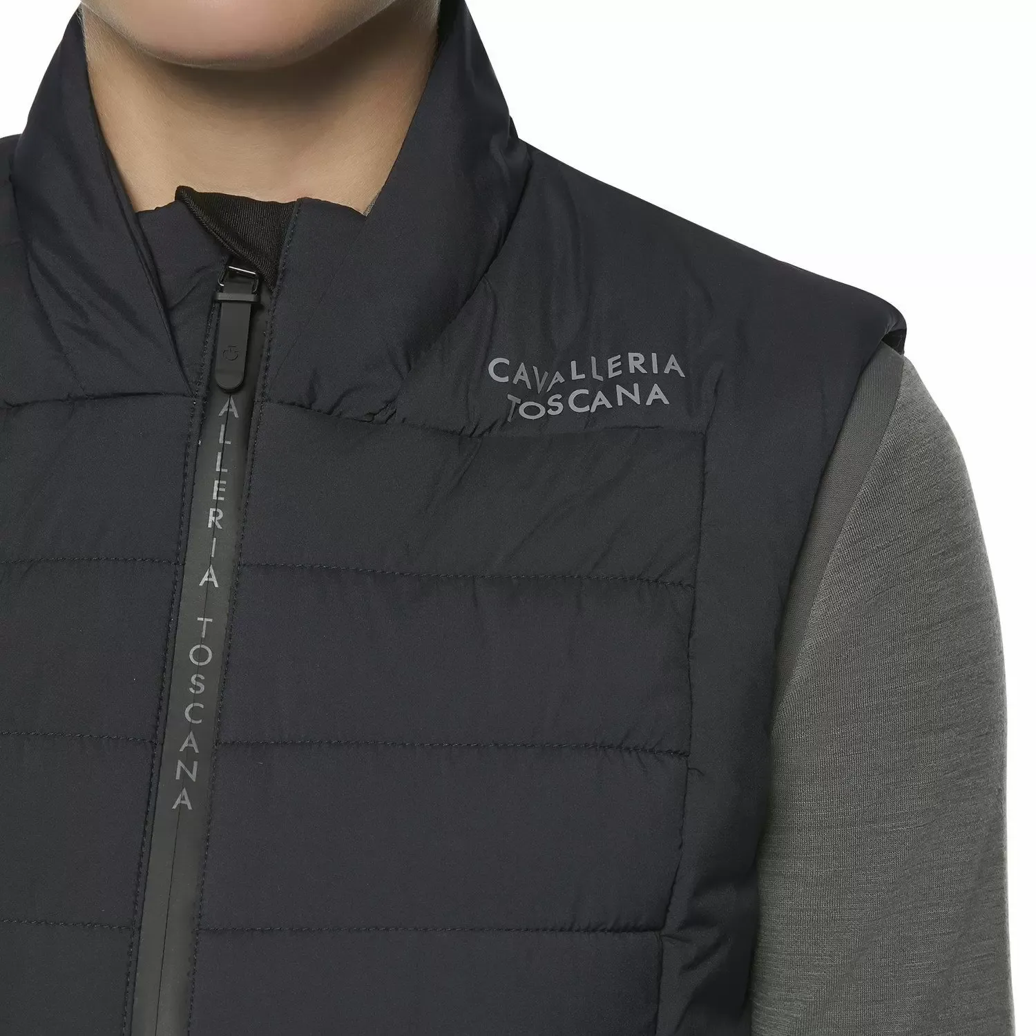 Cavalleria Toscana Ladies P P Quilted Puffer Vest