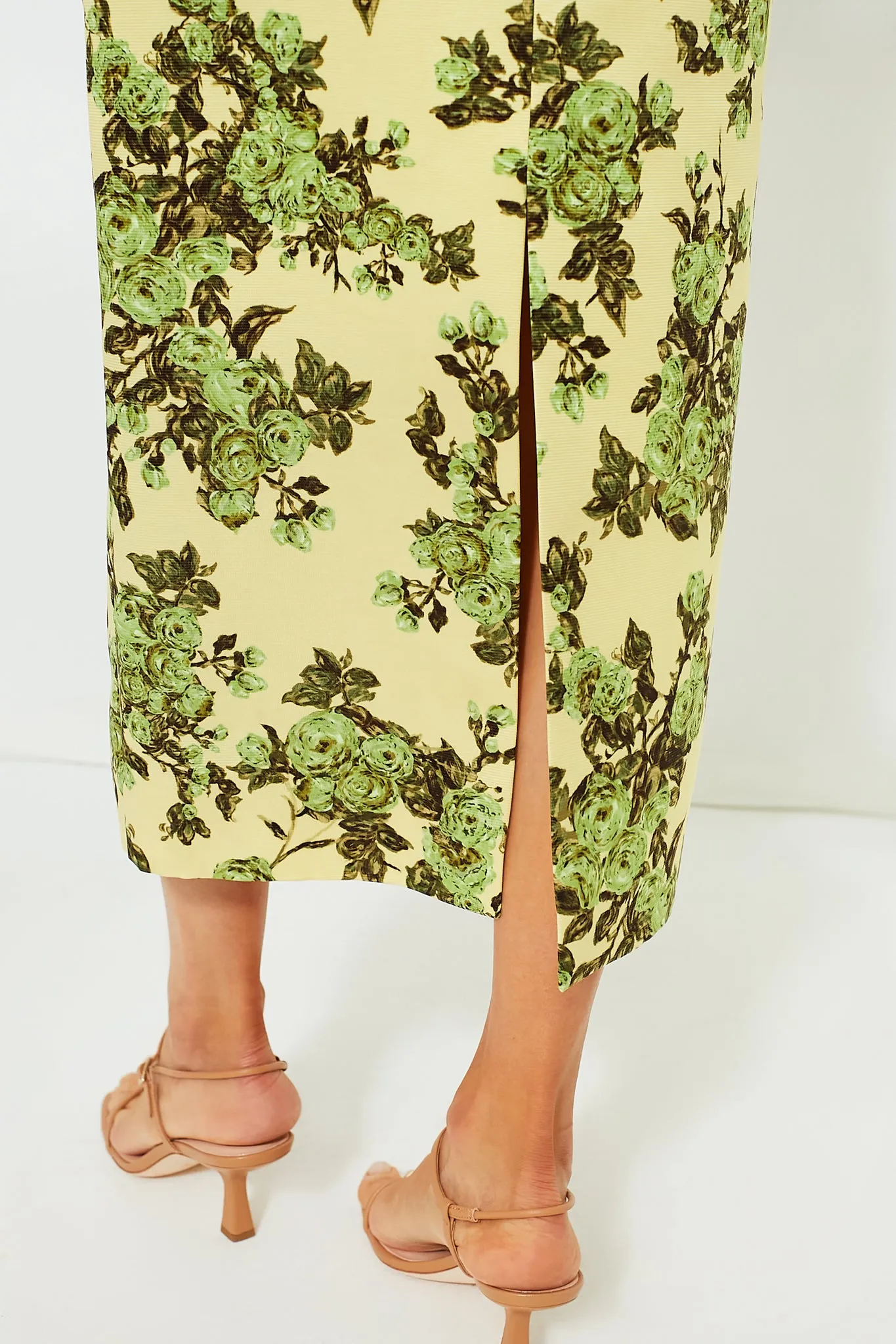 Centifolia Roses Green Lorelei Skirt